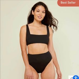 Andie Swim Havana Top (black NWT)